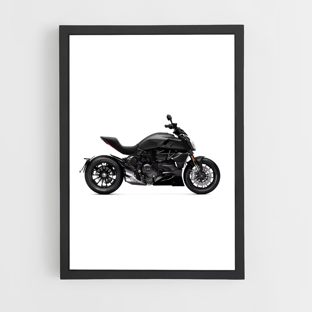 Poster Diavel Noir – affiche Ducati (vue 2)